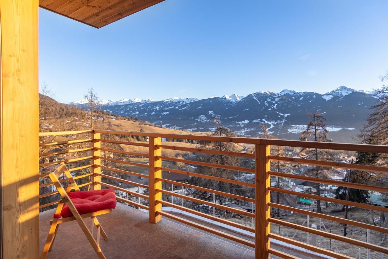 Апартаменты Chalet Schwarzhorn Варена Экстерьер фото