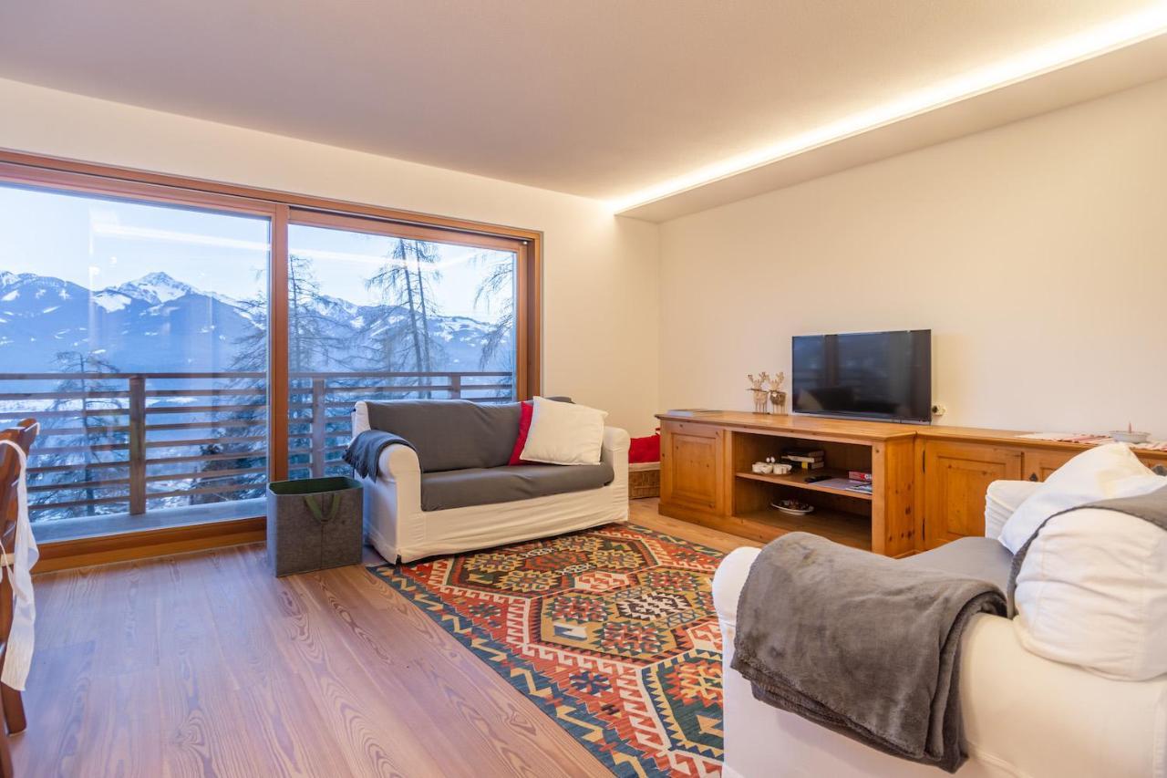 Апартаменты Chalet Schwarzhorn Варена Экстерьер фото