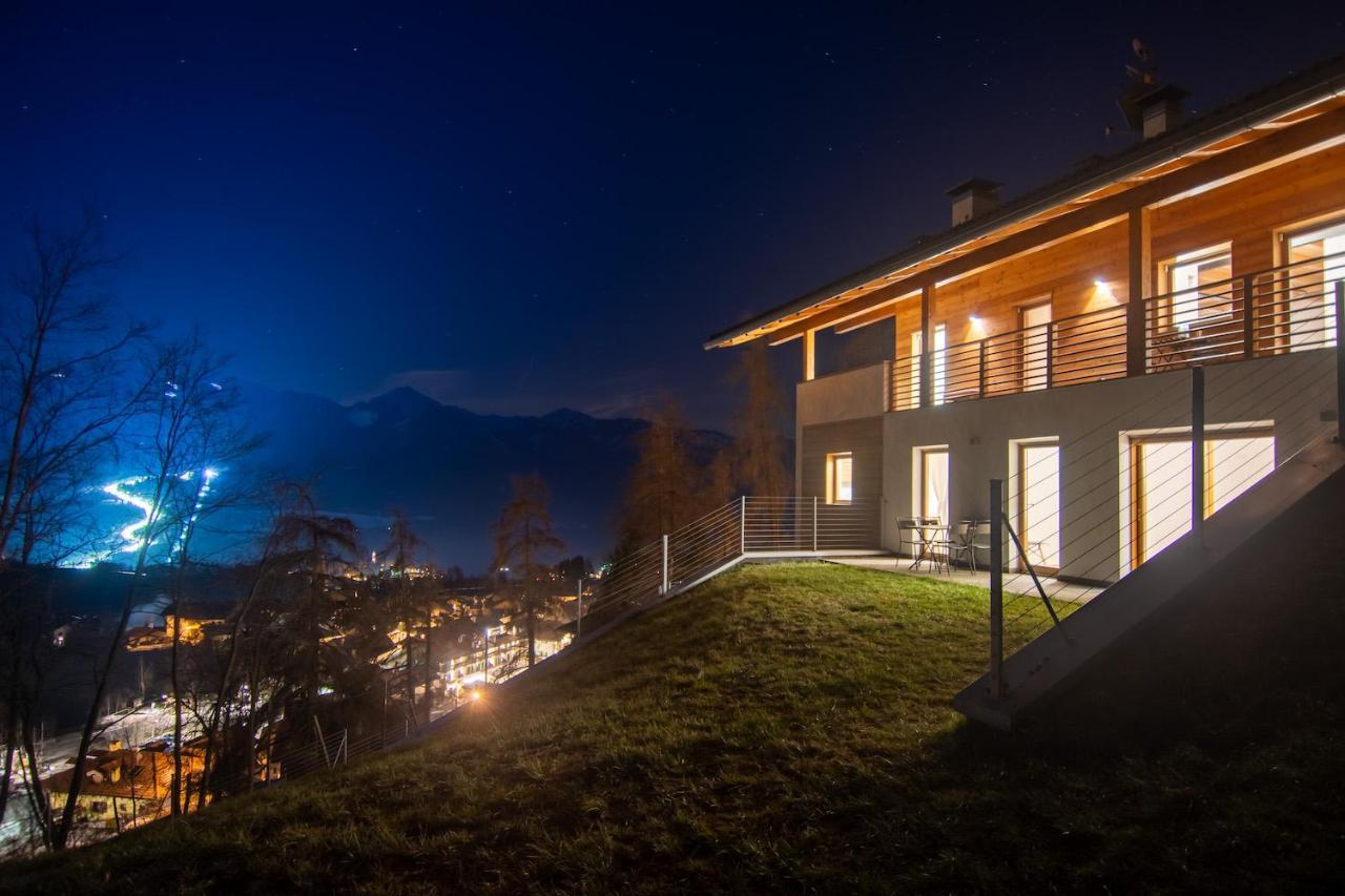 Апартаменты Chalet Schwarzhorn Варена Экстерьер фото